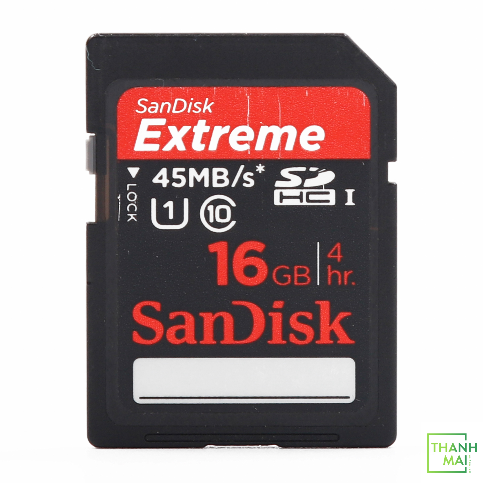 Thẻ Nhớ Sandisk SDHC Extreme 16GB 45MB/s 300x