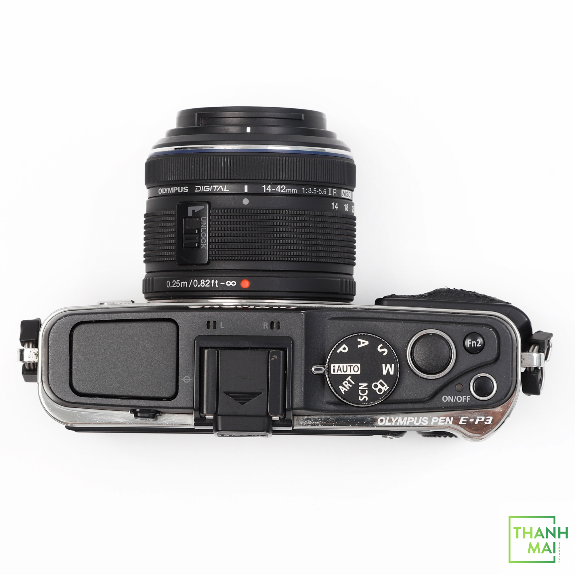 Máy ảnh Olympus PEN E-P3 Kèm Olympus M-Zuiko Digital ED 14-42mm f3.5-5.6 II R