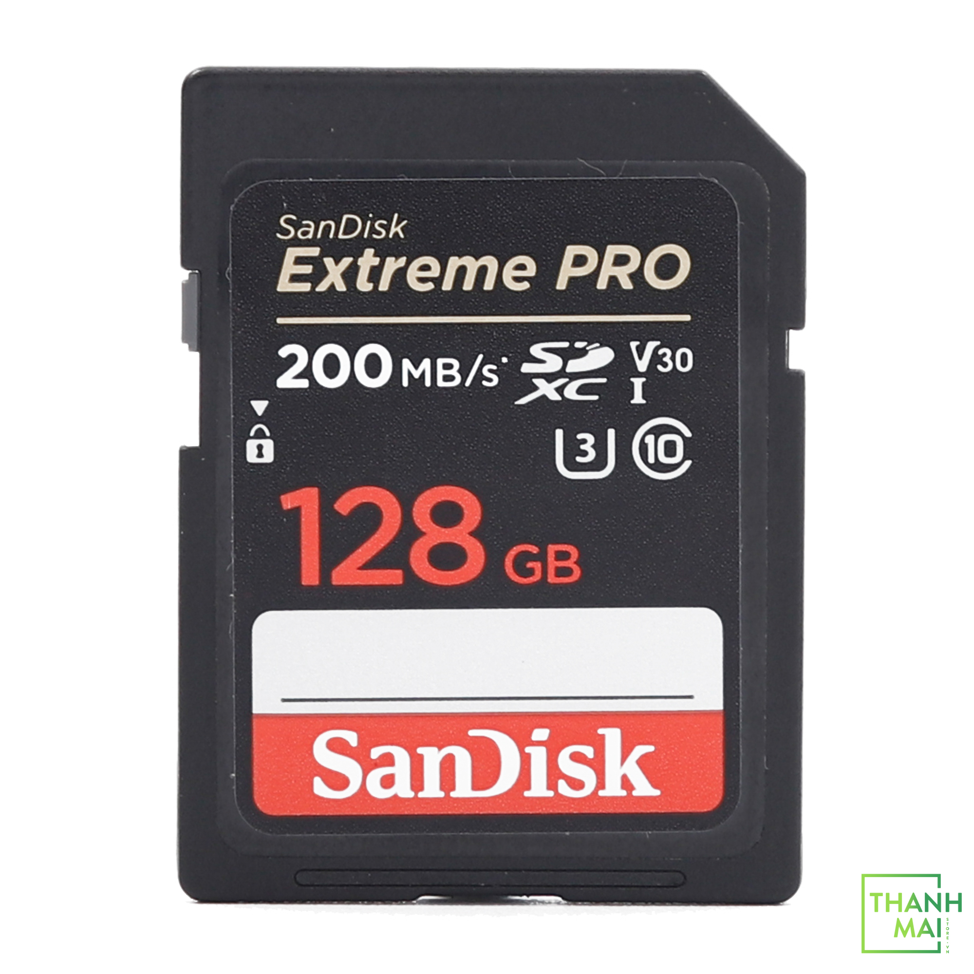 Thẻ nhớ SDXC SanDisk Extreme Pro U3 V30 128GB 200MB/s SDSDXXD-128G-GN4IN