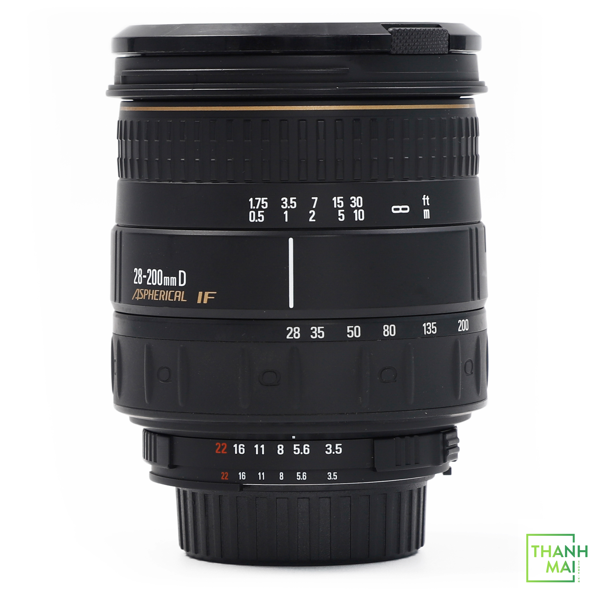 Ống Kính Quantaray 28-200mm F/3.5-5.6 Aspherical D IF LDO Autofocus For Nikon