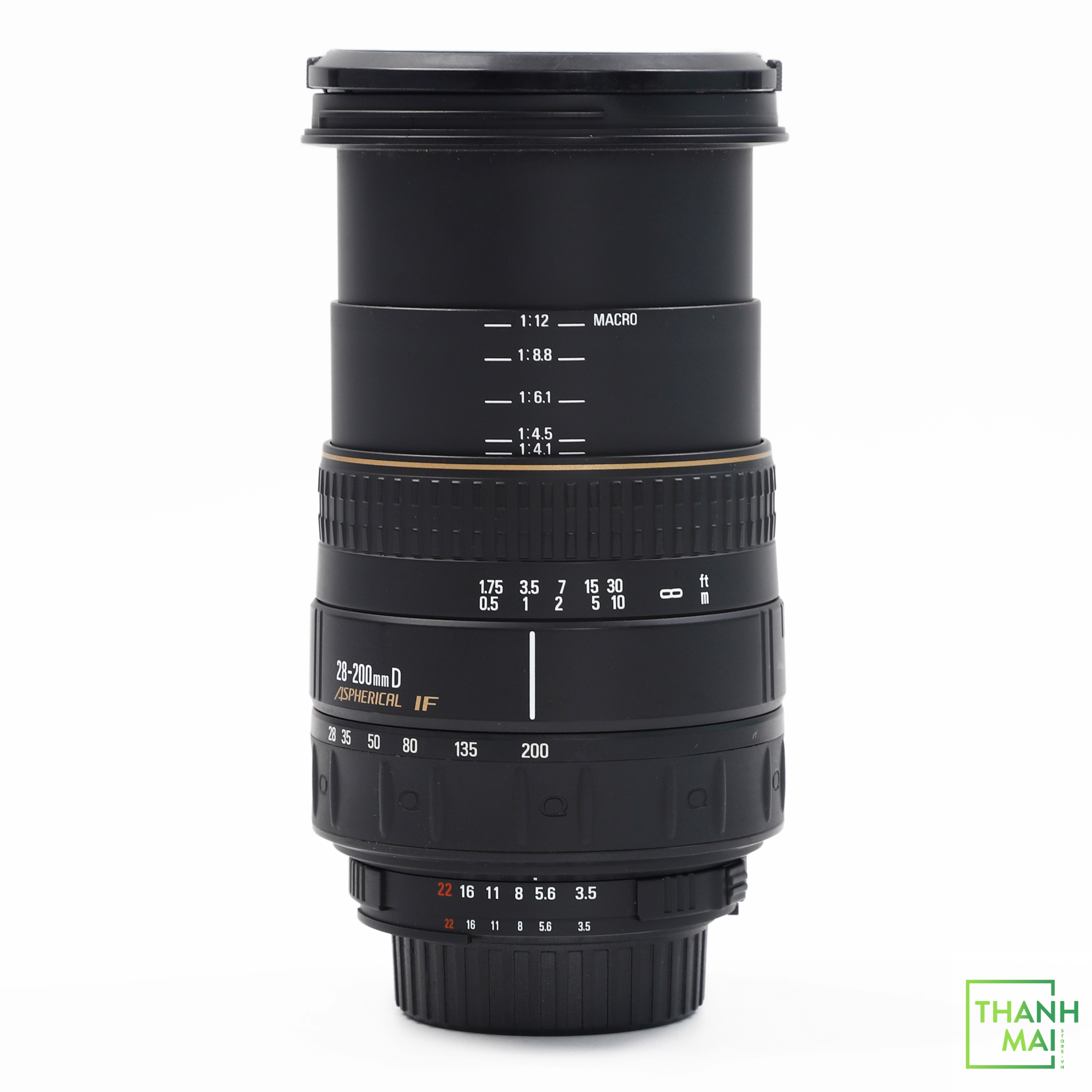 Ống Kính Quantaray 28-200mm F/3.5-5.6 Aspherical D IF LDO Autofocus For Nikon