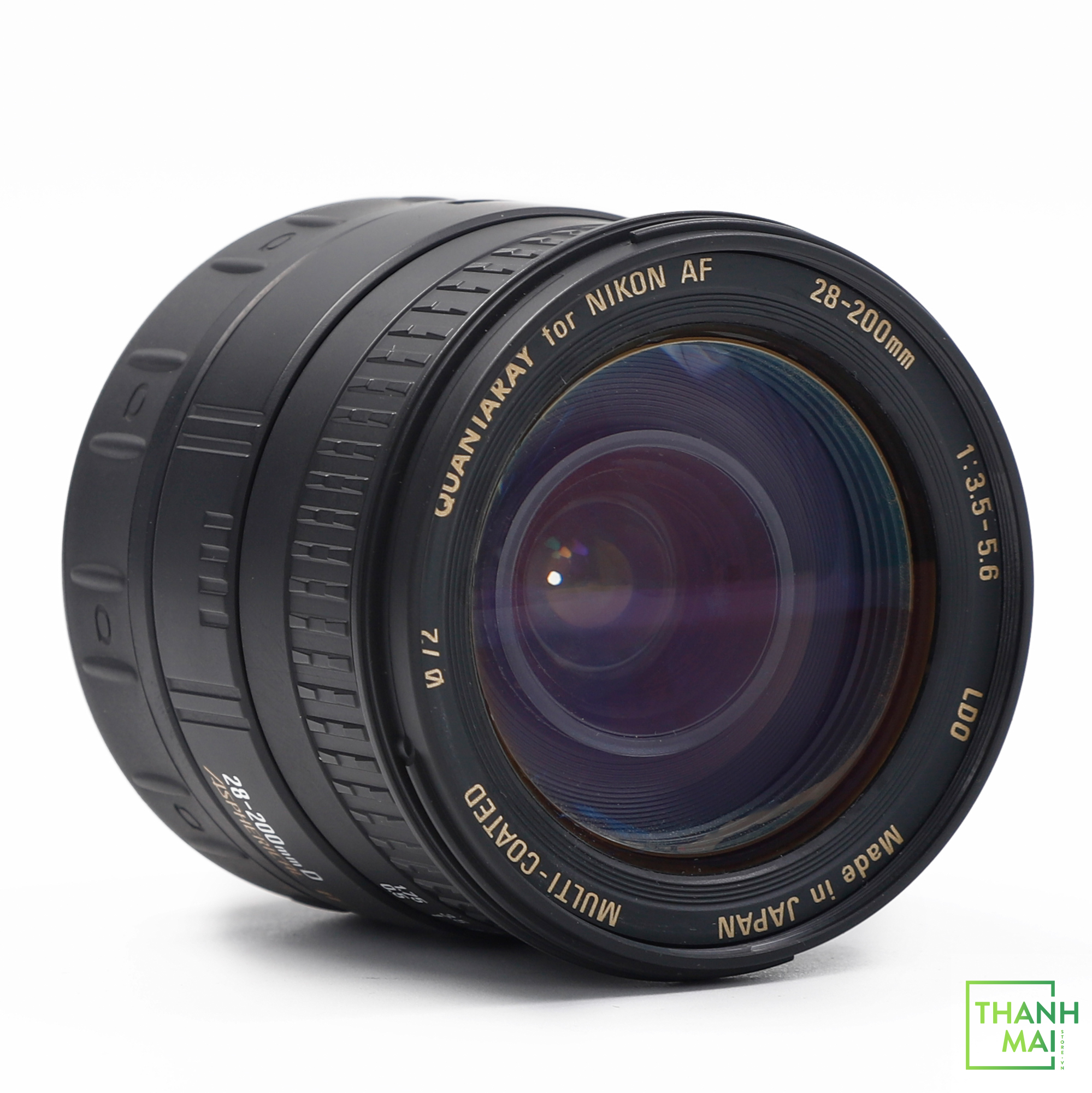 Ống Kính Quantaray 28-200mm F/3.5-5.6 Aspherical D IF LDO Autofocus For Nikon