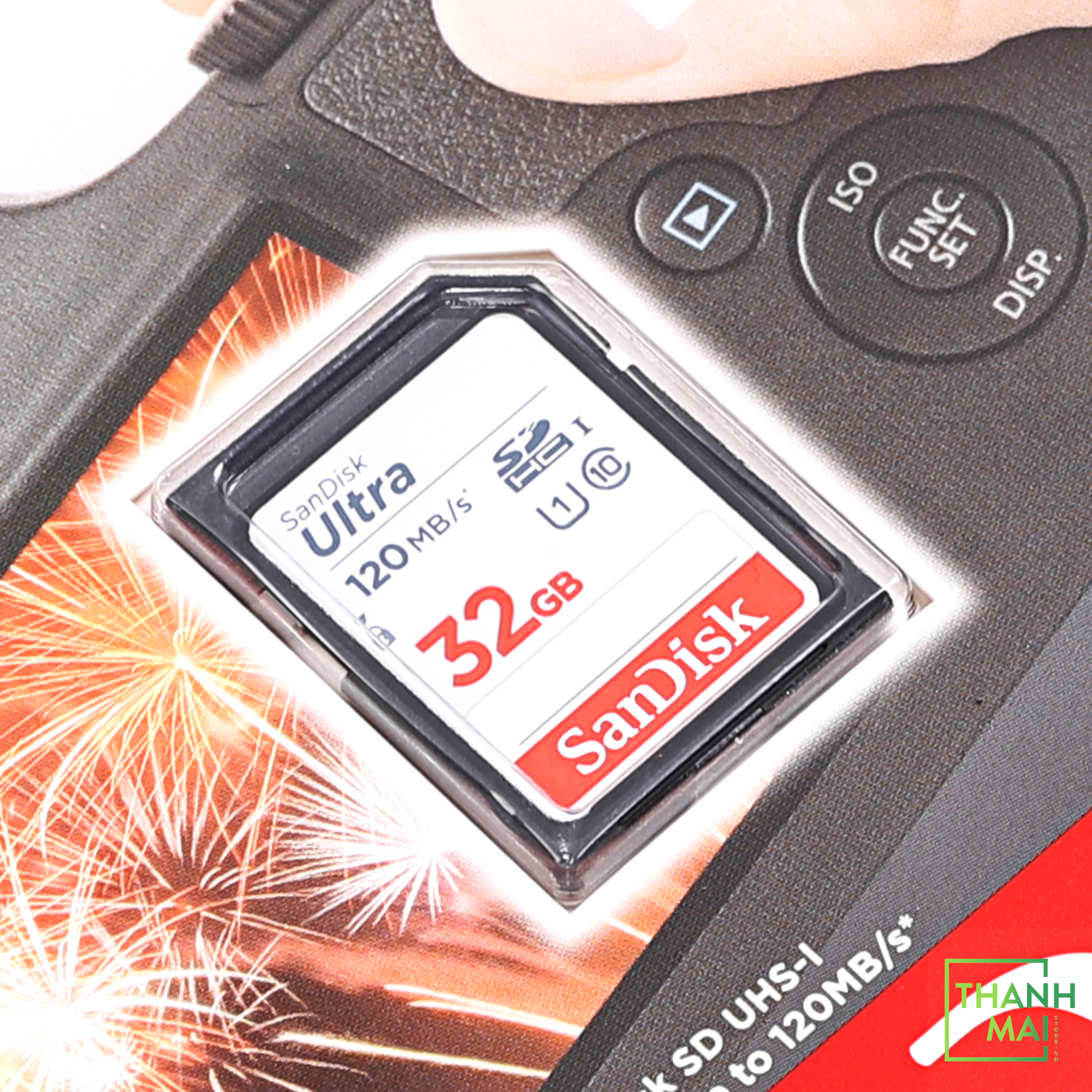Thẻ nhớ SDHC SanDisk Ultra 32GB 120MB/s SDSDUN4-032G-GN6IN