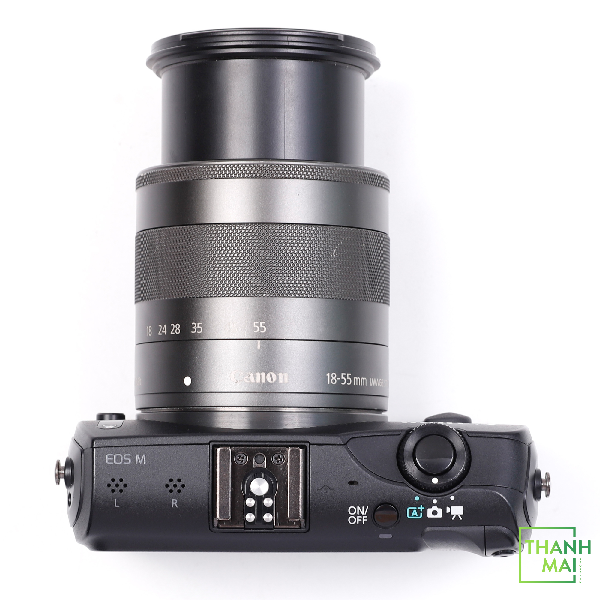 Máy ảnh Canon EOS M kit EF-M 18-55mm f/3.5-5.6 IS STM