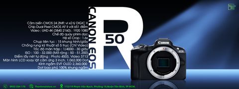 Máy ảnh Canon EOS R50