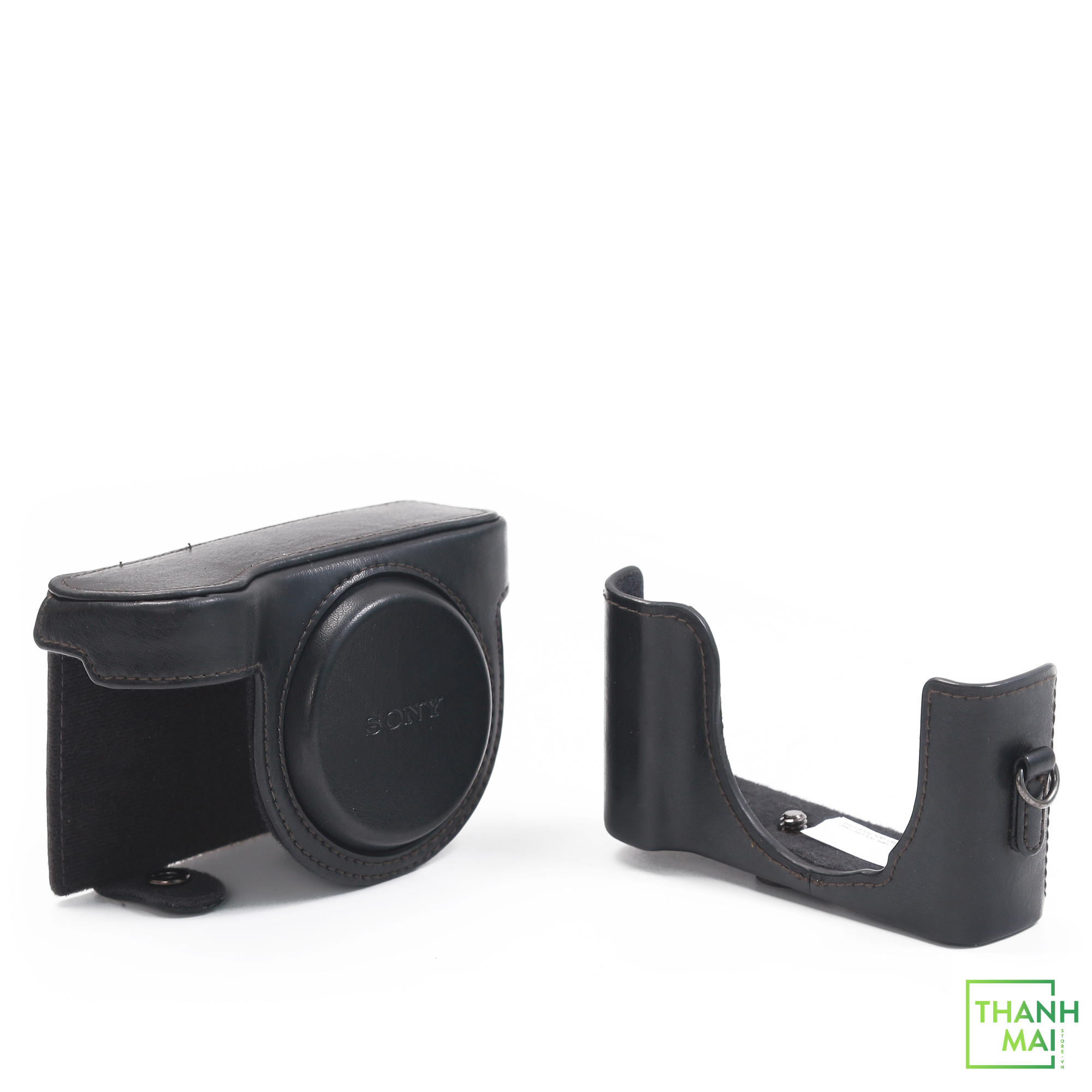 Bao da máy ảnh Chính Hãng Sony Dành cho Sony DSC-HX50 HX60 HX30 HX90 WX500 ( Black )