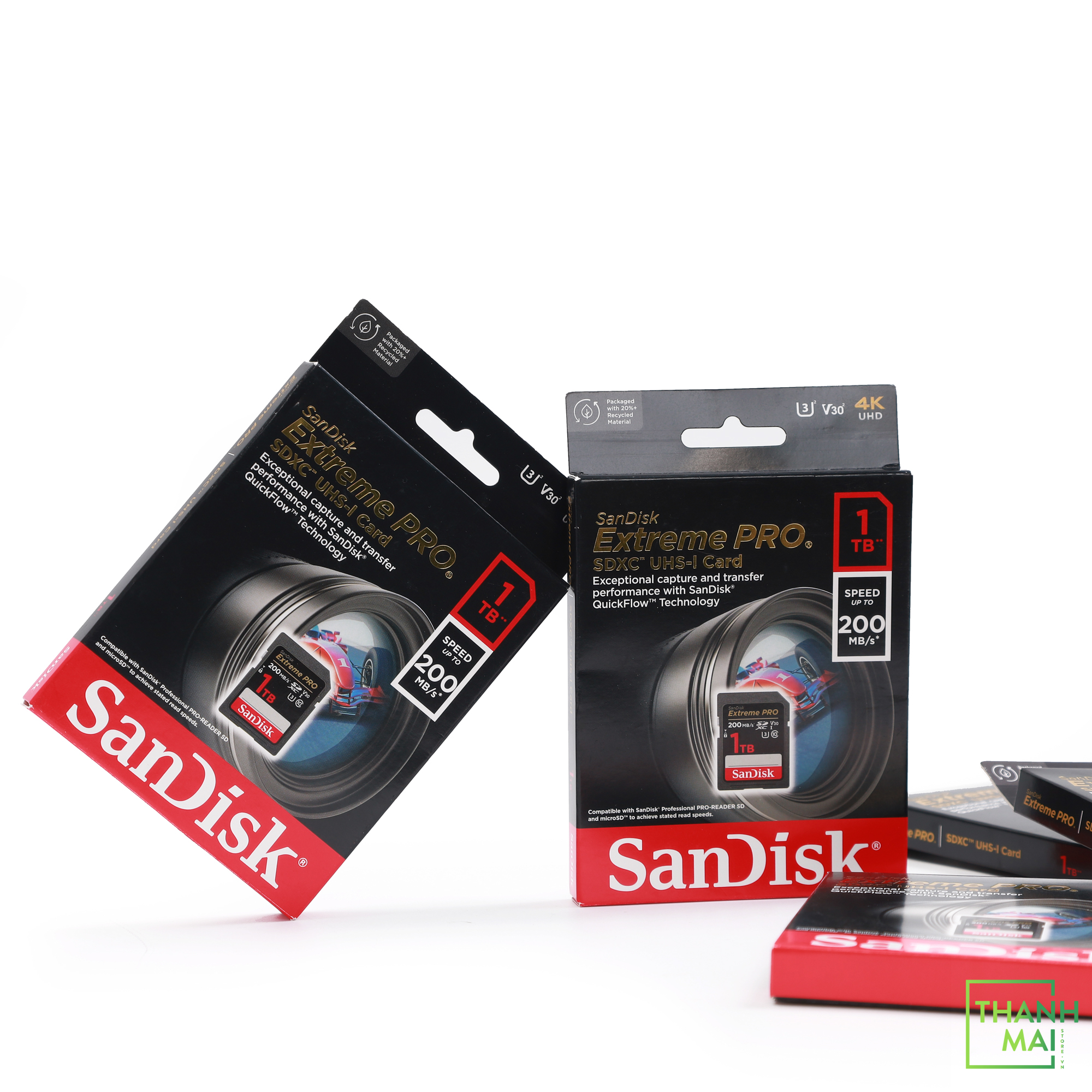Thẻ nhớ SDXC SanDisk Extreme Pro U3 V30 1TB 200MB/s | SDSDXXD-1T00-GN4IN
