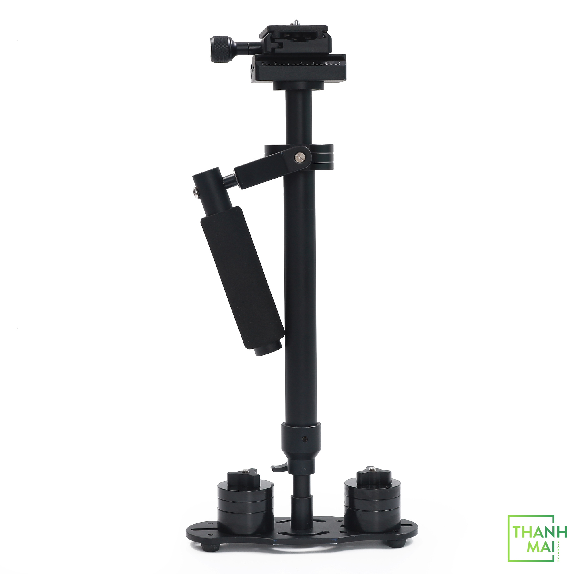 Neewer Aluminium Alloy Hand-held Stabilizer, 60 cm with Quick-Release Plate, 1/4-Inch Screw, for Canon, Nikon, Sony and DSLR Camcorders, Max 3 Kg