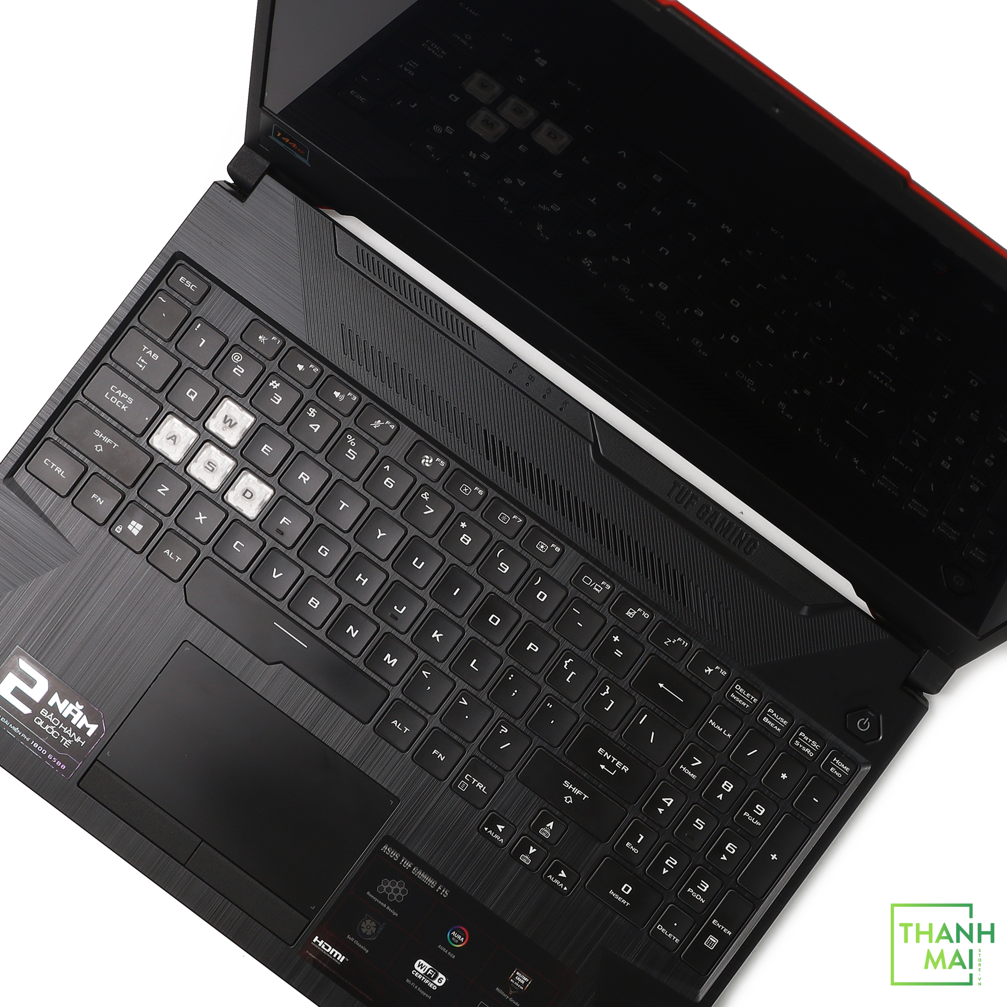 Laptop Asus TUF Gaming FX506LH-HN188W| Intel Core i5 - 10300H | Ram 12GB | SSD 512GB | Card GTX 1650 Ti 4GB | 15.6 inch 144Hz | Win10 với cấu hình khoẻ từ card rời NVIDIA GeForce GTX cùng một thiết kế ấn tượng, chắn chắn sẽ mang đến nhiều trải nghiệm thú vị cho các game thủ.