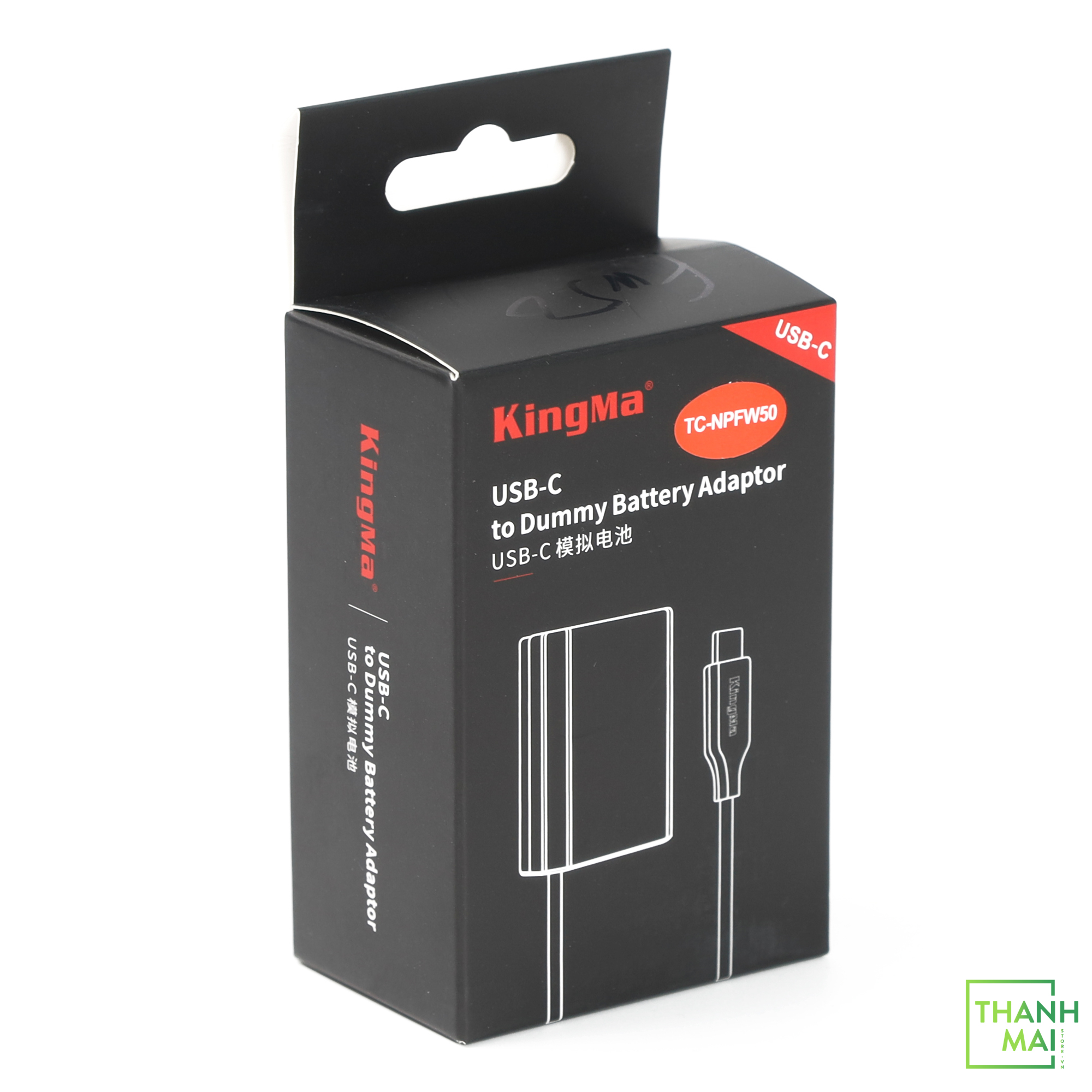 Pin ảo Dummy Kingma NP-FW50 Type C