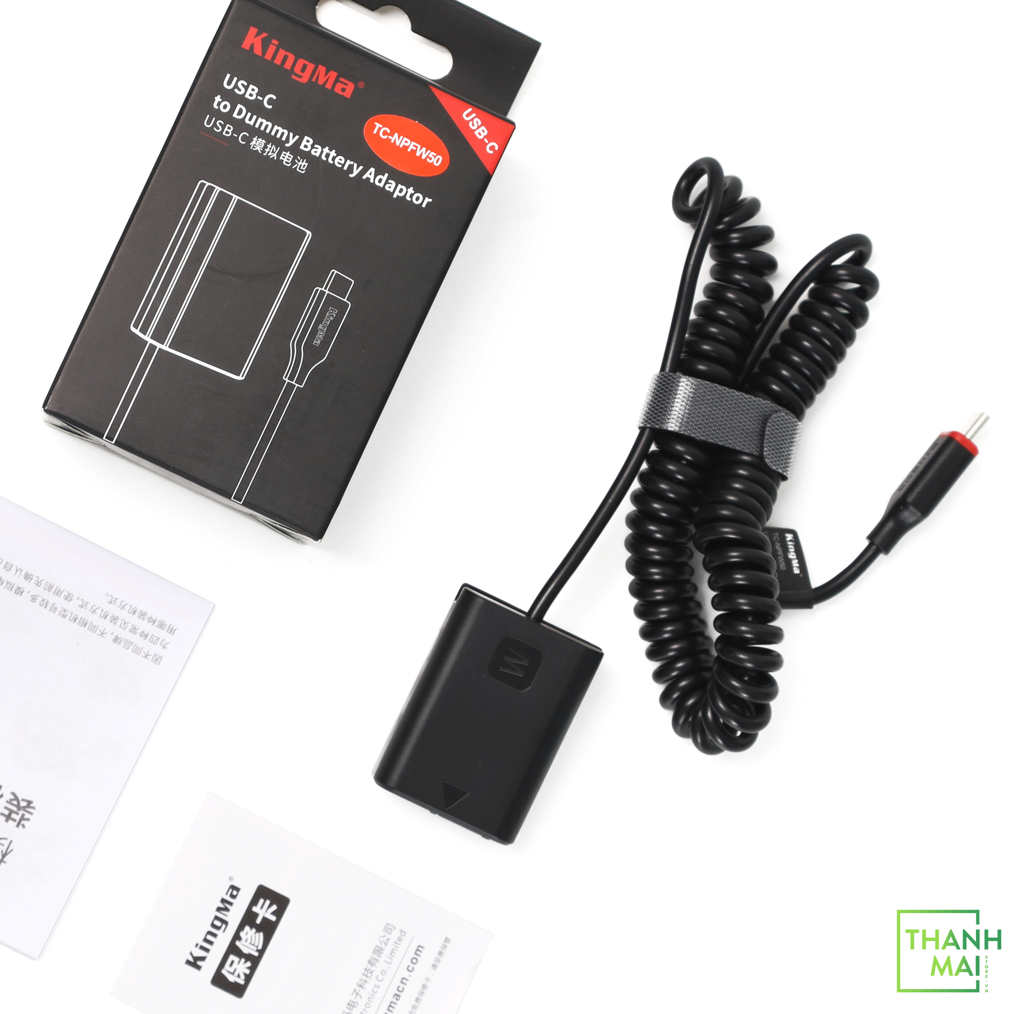 Pin ảo Dummy Kingma NP-FW50 Type C