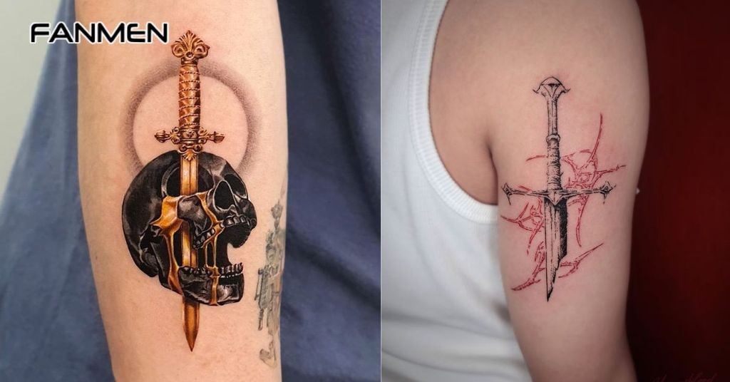 Hình xăm may mắn cho nam mệnh Kim