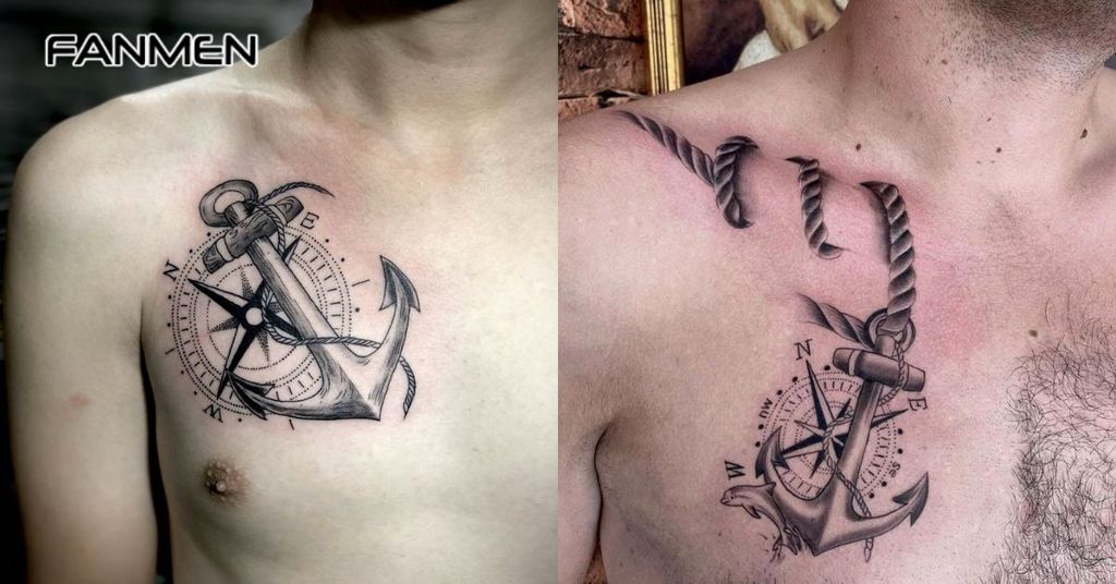 Hình xăm may mắn cho nam mệnh Kim