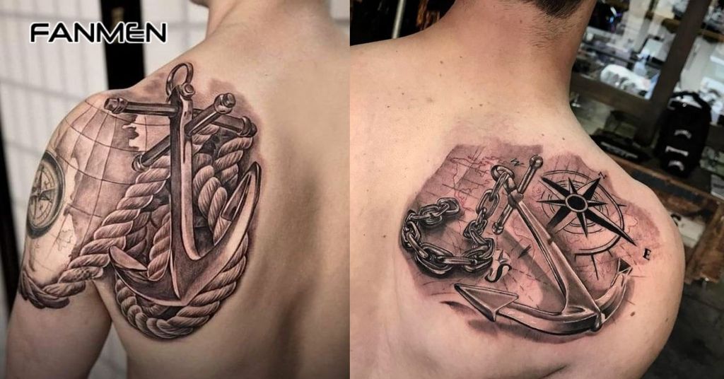 Hình xăm may mắn cho nam mệnh Kim