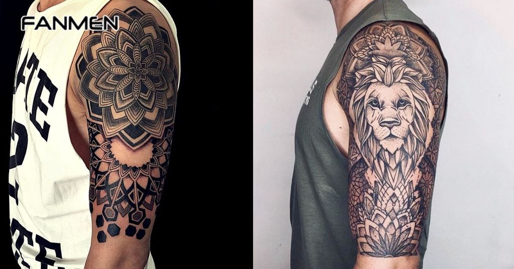 Hình xăm hoa văn ở tay 6