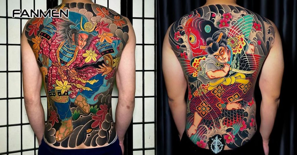 hình xăm kín lưng đẹp cho nam