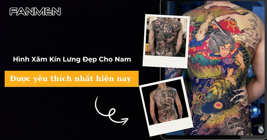 Hình xăm sau kín lưng đẹp cho nam