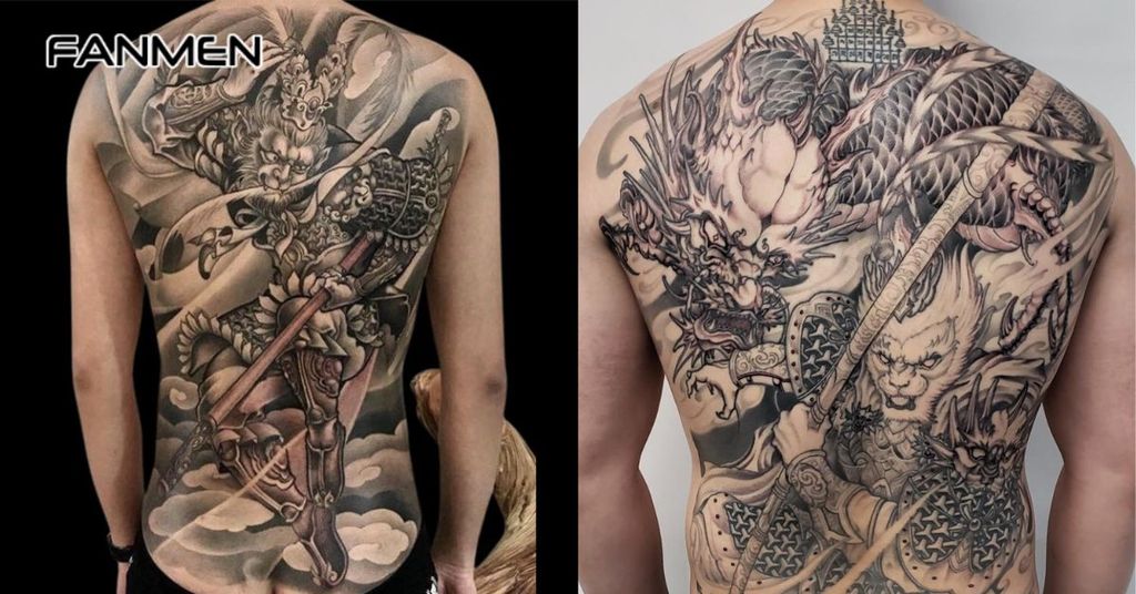 Hình xăm kín lưng khác