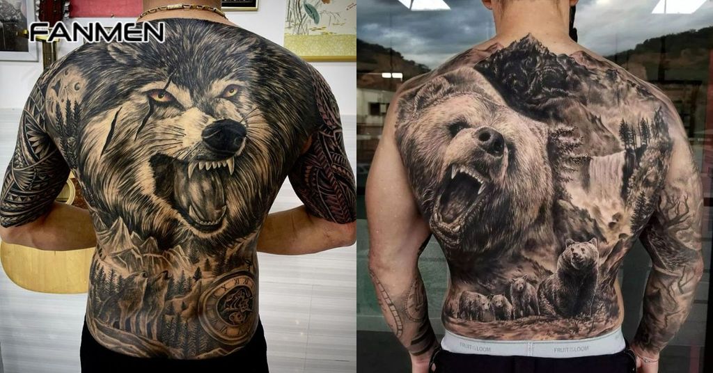 Hình xăm kín lưng khác