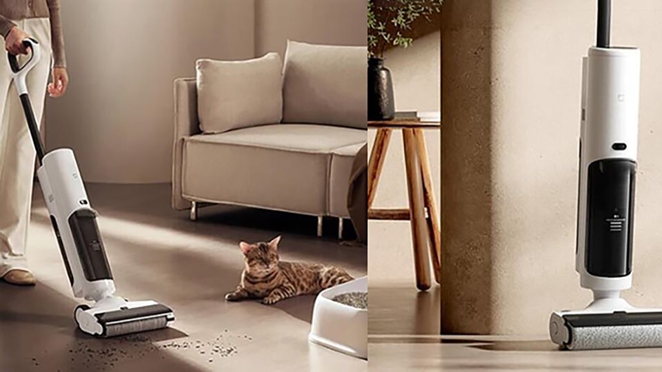 Xiaomi ra mắt máy lau nhà MIJIA Wireless Floor Scrubber 2C.