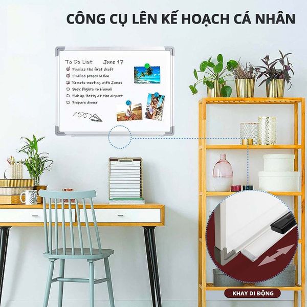 bảng viết bút lông công cụ lập và ghi chú kế hoạch cá nhân hiệu quả