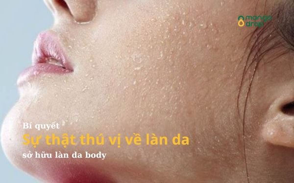Sự thật thú vị về làn da? Bí quyết sở hữu làn da body khỏe đẹp hàng ngày