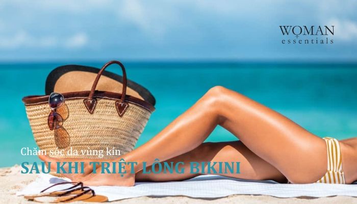 Những cách chăm sóc da vùng kín sau triệt lông bikini