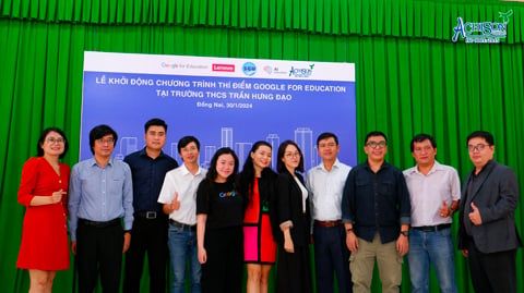 ACHISON hợp tác cùng Lenovo lan tỏa lợi ích chương trình Google vì giáo dục diện rộng