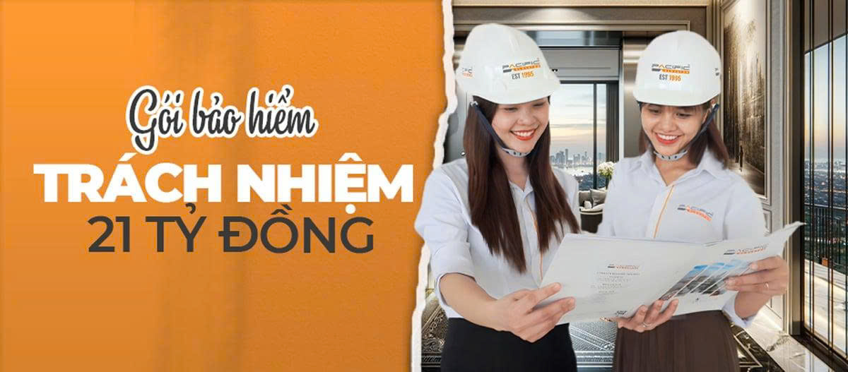 bảo hiểm trách nhiêmj 21 tỷ của Thang Máy Pacific