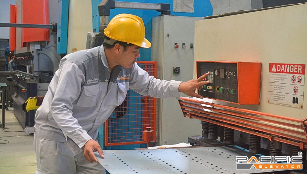 nhà máy sản xuất đạt chuẩn eco green của Thang Máy Pacific