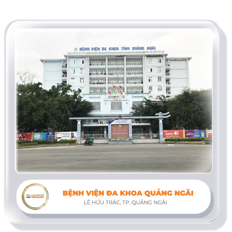 Hình ảnh Thang máy Pacific lắp đặy thang máy tại Bệnh Viện Đa Khoa Quảng Ngãi