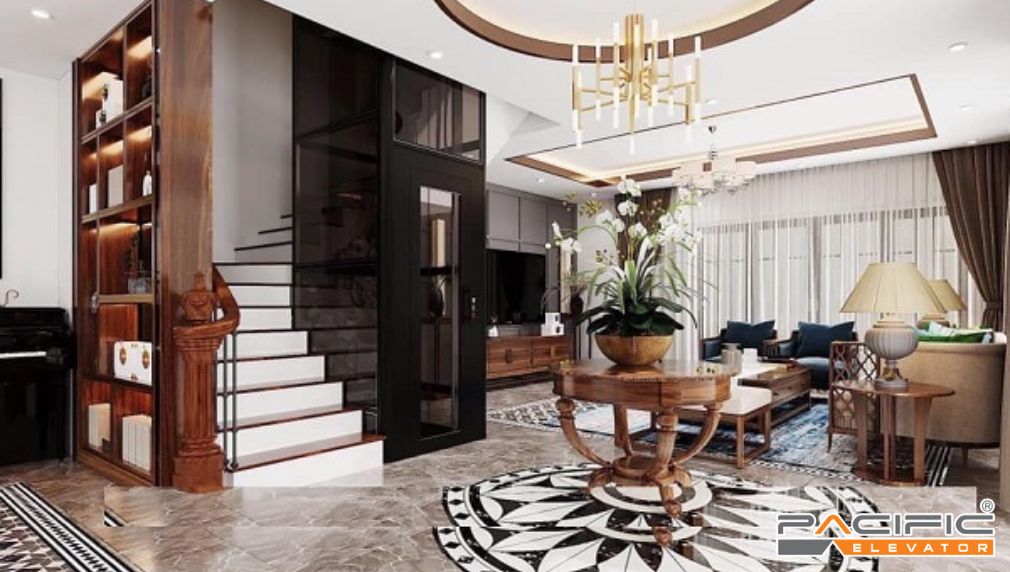 thang máy gia đình đẹp