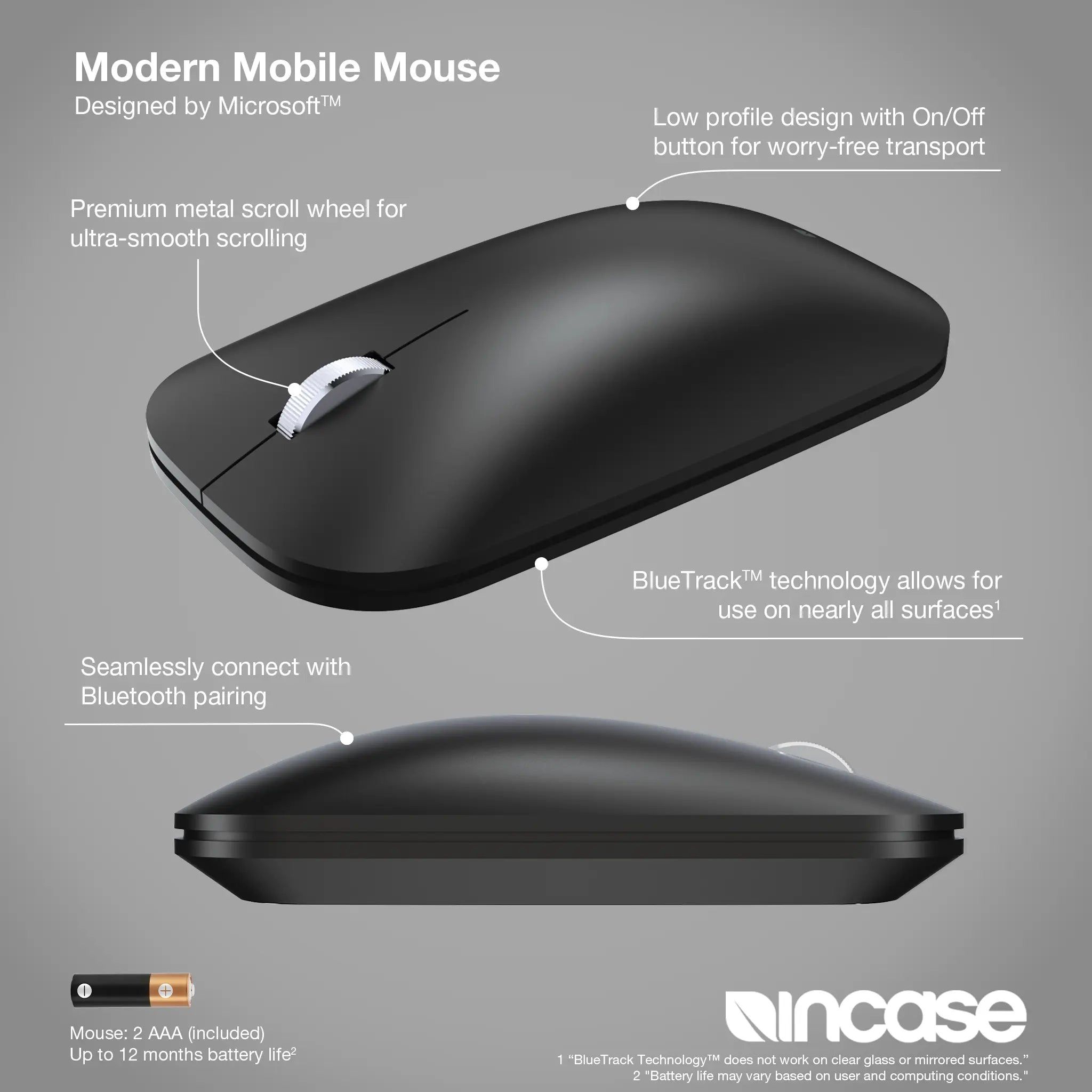 Chuột Bluetooth Incase Modern Mobile Mouse