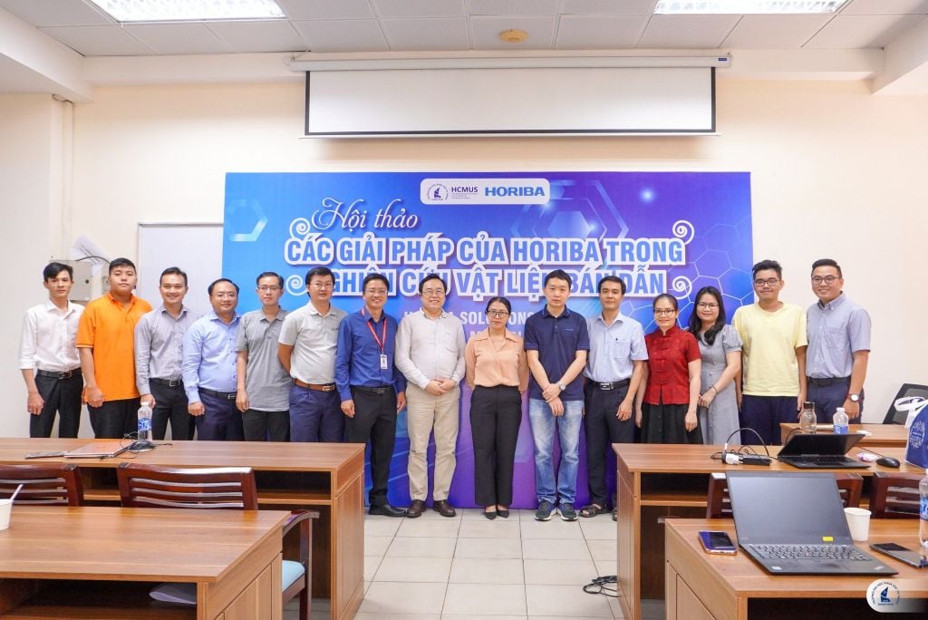 Tiến bước cùng khoa học vật liệu bán dẫn: Hội thảo Horiba tại HCMUS