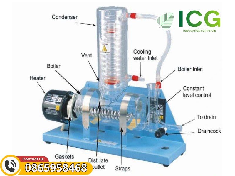 Máy cất nước: Phân loại, ứng dụng và lợi ích trong khoa học đời sống
