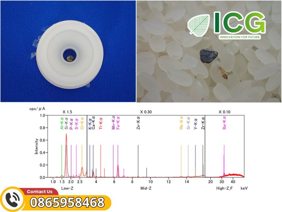 Phân tích vật liệu lạ bằng huỳnh quang tia X phân tán năng lượng (EDXRF)