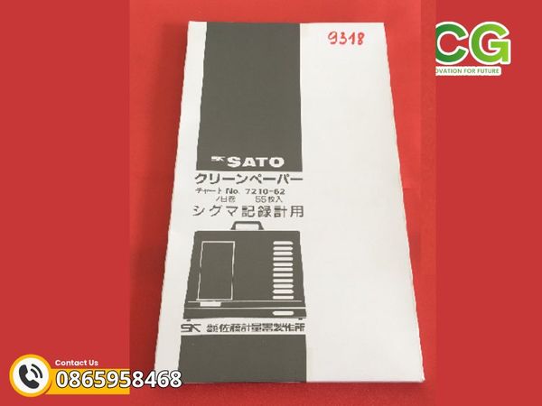 Giấy ghi nhiệt 32 ngày Sato 7210-84