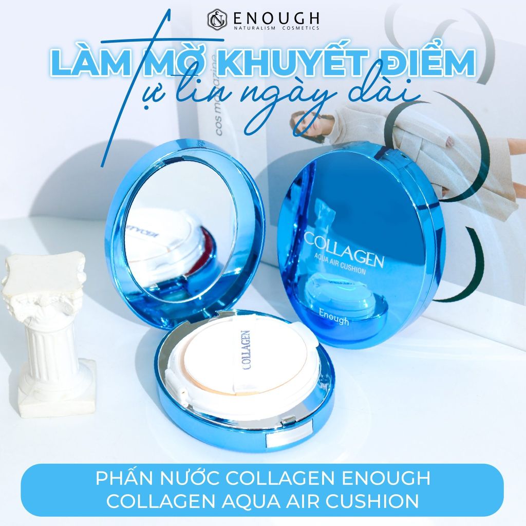 PHẤN NƯỚC COLLAGEN ENOUGH COLLAGEN AQUA AIR CUSHION | LÀM MỜ KHUYẾT ĐI ...