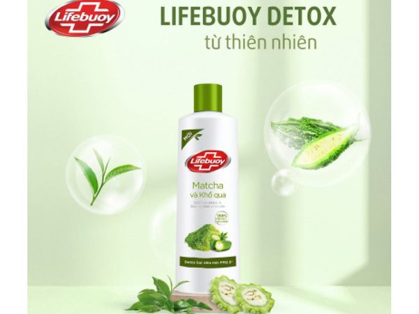 LIFEBUOY Sữa Tắm Trà Xanh Khổ Qua 800G