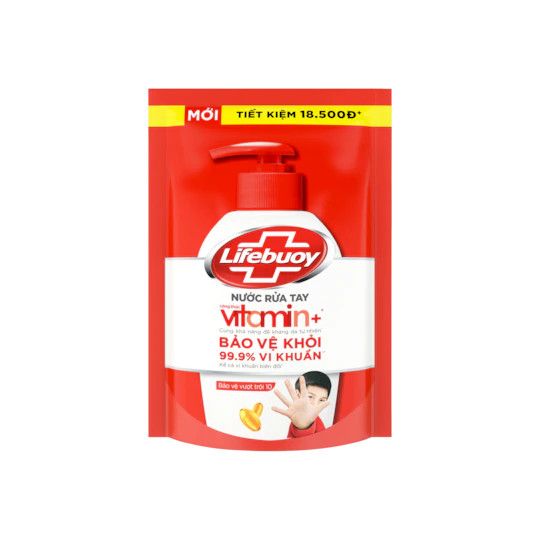 LIFEBUOY Nước Rửa Tay Vitamin Bảo Vệ Vượt Trội 400g