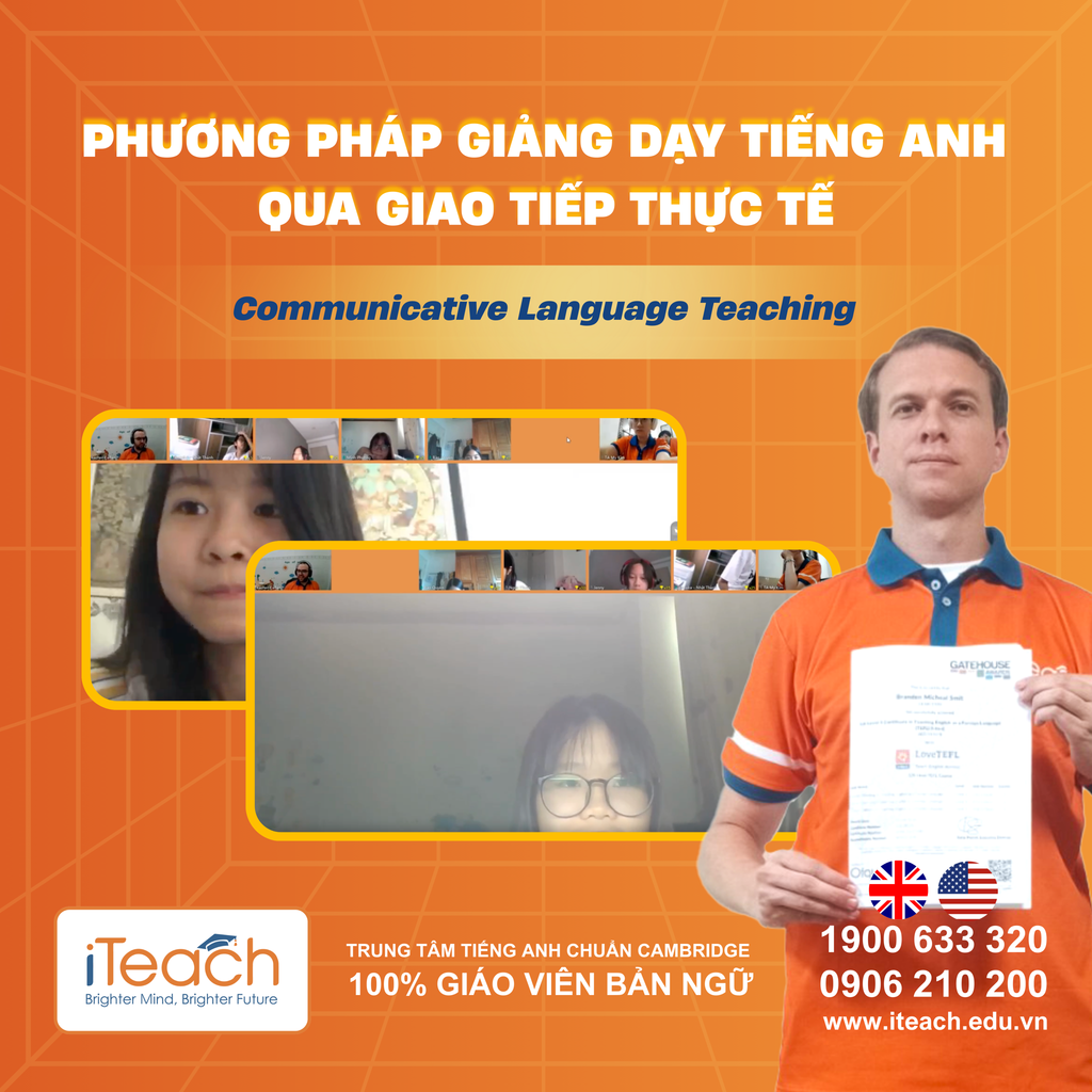 CLT – Phương pháp giảng dạy tiếng Anh qua giao tiếp thực tế tại iTeach