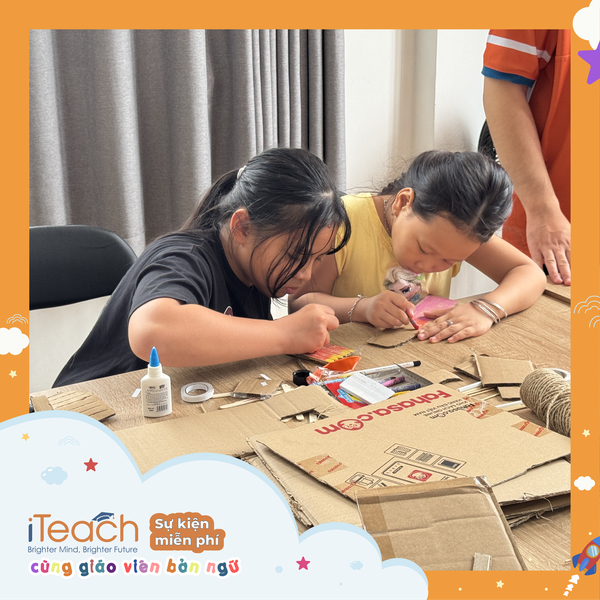 sự kiện STEAM English tại iTeach