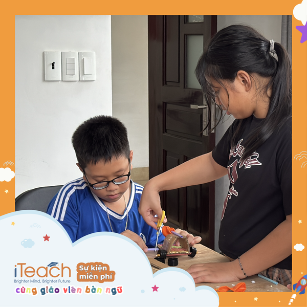 sự kiện STEAM English tại iTeach