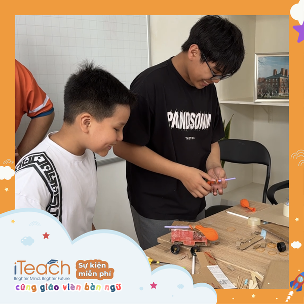 sự kiện STEAM English tại iTeach