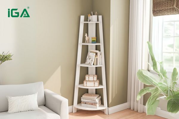 Các mẫu kệ góc tường đứng phổ biến