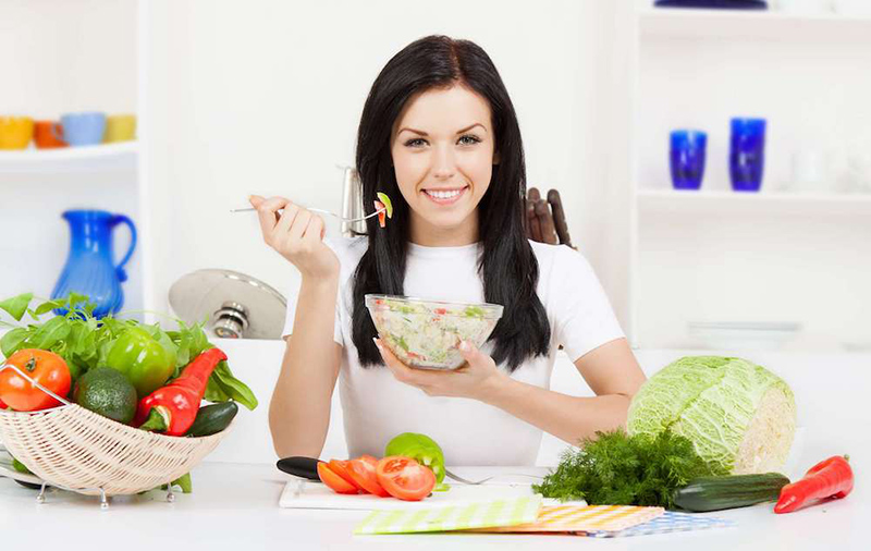 ăn uống lành mạnh, đúng cách để tăng cường hệ miễn dịch cơ thể