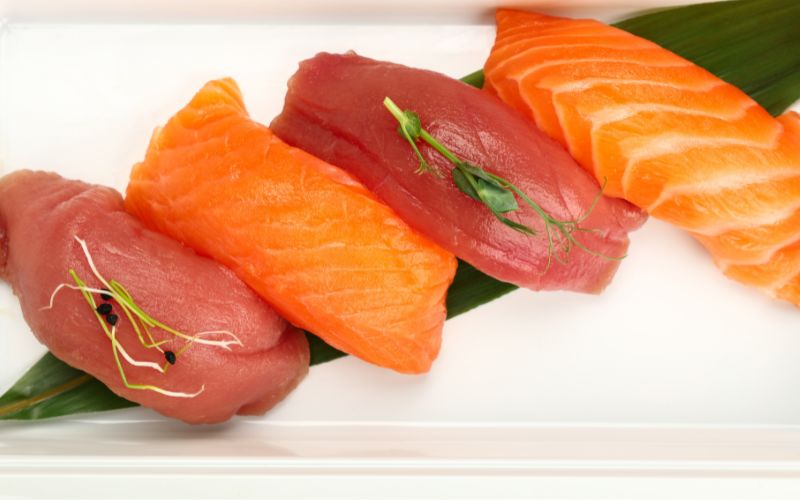 vitamin b3 có nhiều trong cá hồi, cá mòi, cá ngừ