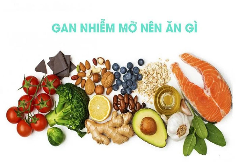 ăn rau xanh giúp giảm gan nhiễm mỡ