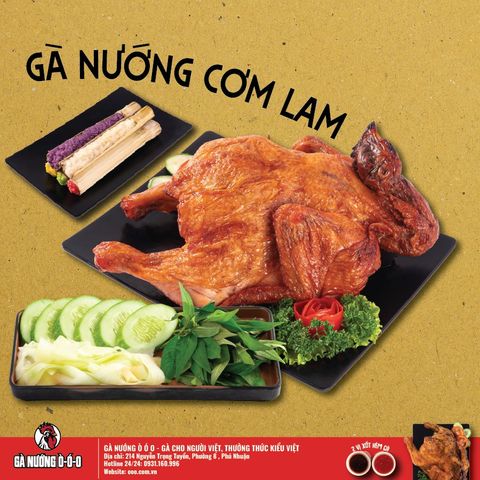 Khám phá món gà nướng cơm lam có gì đặc sắc?