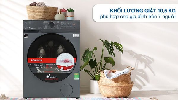 Máy giặt Toshiba Inverter TW-T21BU115UWV(MG) là một trong những loại máy giặt hiện đại nổi bật